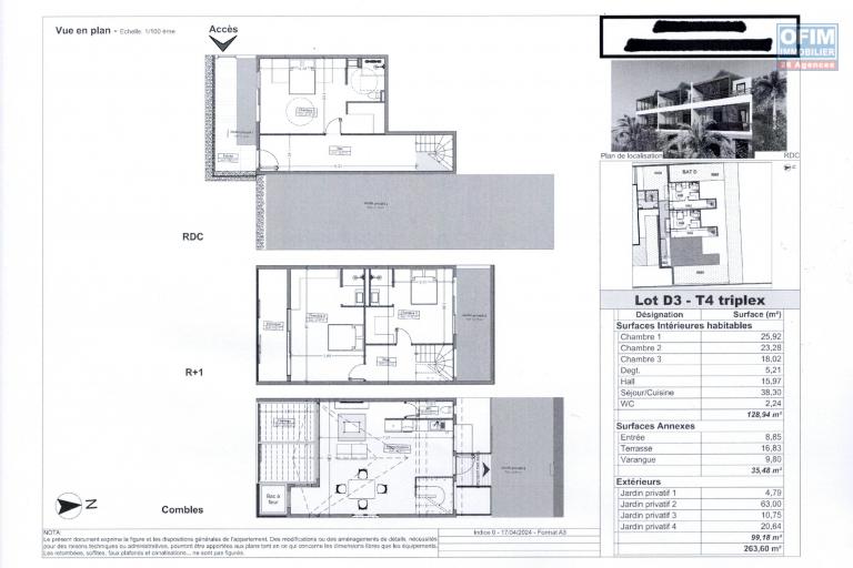 Neuf - T4 Triplex