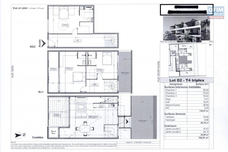 Neuf - T4 Triplex