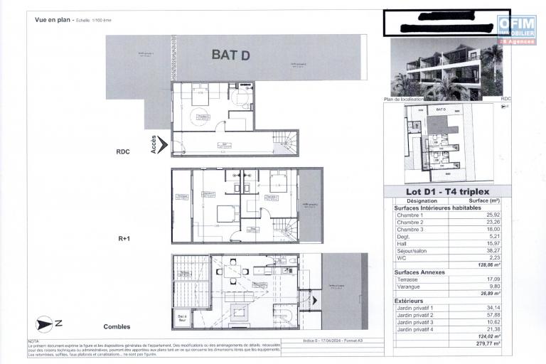 Neuf - T4 Triplex