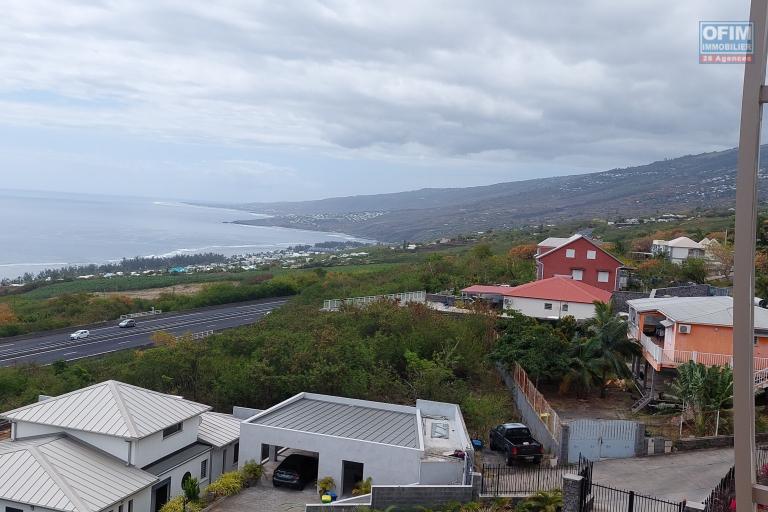 A louer superbe appartement T4 avec vue mer panoramique  à Saint Leu - A-louer-appartement-saint-Leu-Réunion