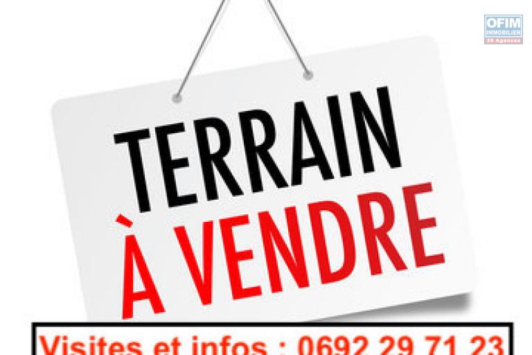 A Vendre parcelle constructible de 827m2 proche centre ville