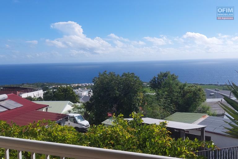 A louer appartement de T4 avec vue mer au Portail Saint Leu