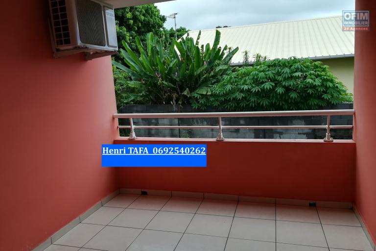 Apptmt T2 de 48,07 m2 habitable, terrasse 9 m2 (Henri TAFA 0692540262)